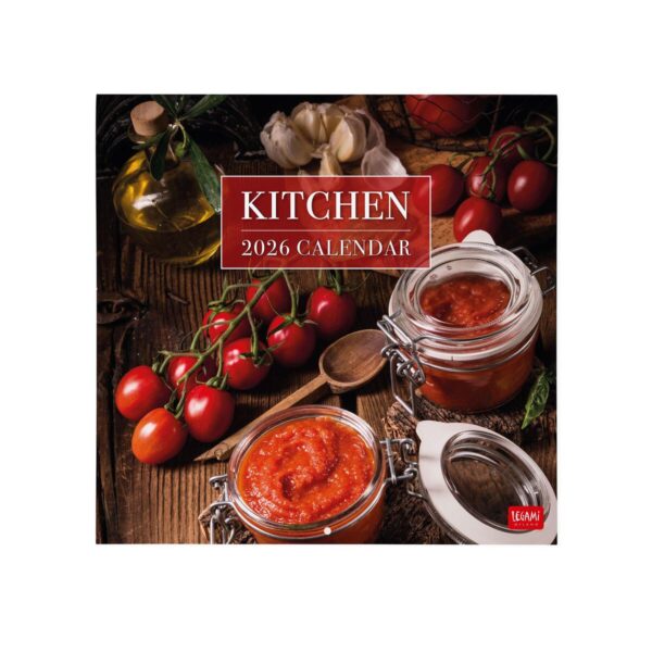 Calendario Da Parete Grande 12 Mesi Legami 2026 30x29 cm Kitchen su linait