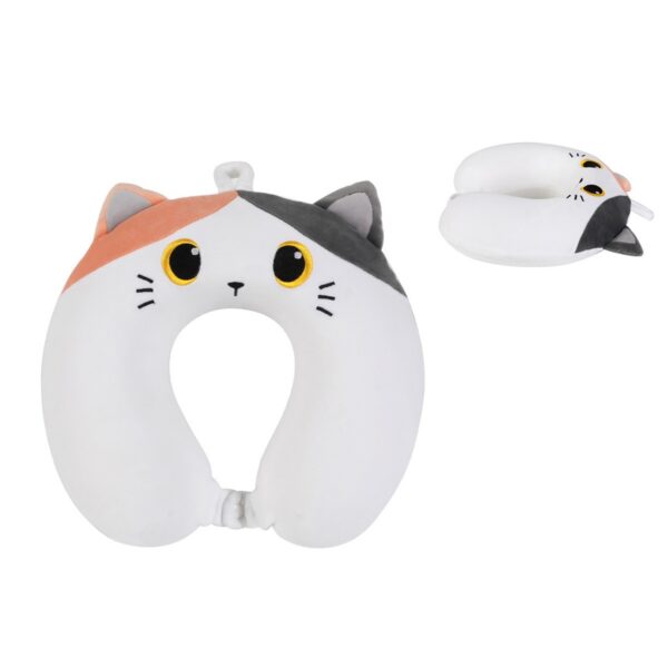 Cuscino Da Viaggio Orange Cat
