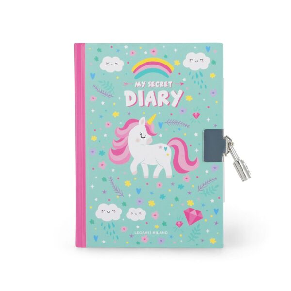 Diario Segreto con Lucchetto My Secret Diary Unicorn su linait