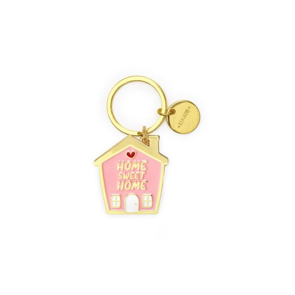 Portachiavi in Metallo Smaltato What a Key Ring! House su linait