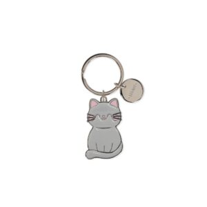 Portachiavi in Metallo Smaltato What a Key Ring! Kitty su linait
