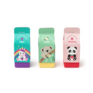 Set di 3 Gomme Profumate Yummy Yummy Multidesign su linait