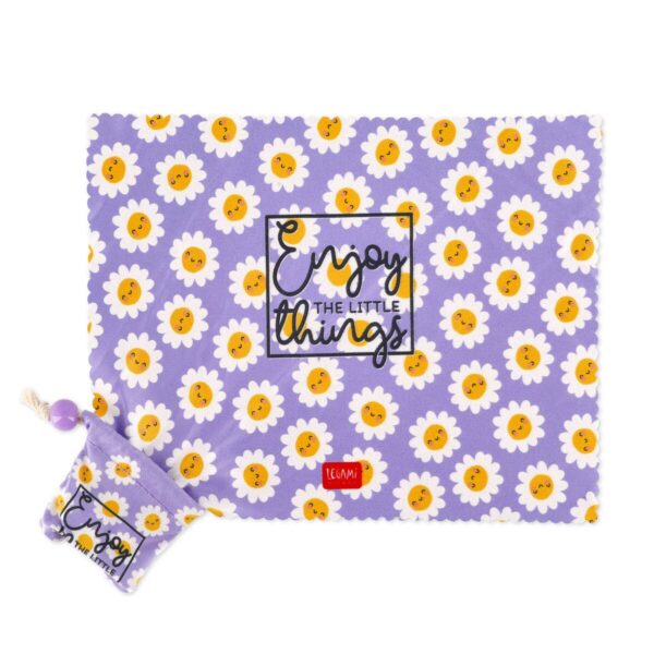 Panno Pulizia Lenti e Schermi SOS Look at Me Daisy su linait