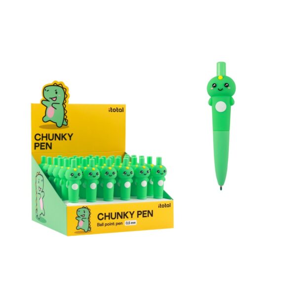Penna Inchiostro Liquido Blu Chunky Dino