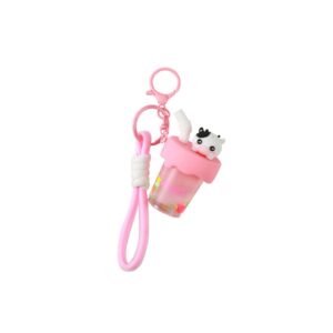 Portachiavi Bubble Tea Cow