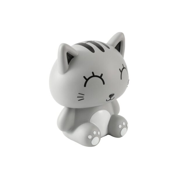 Salvadanaio Gigante Grey Cat