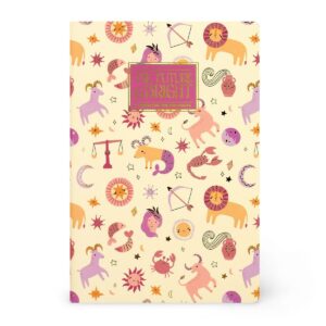 Quaderno a Righe Formato A6 Lined Notebook Zodiac su linait