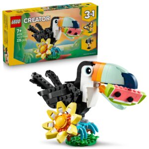 LEGO Creator Animali Selvatici Tucano Tropicale su linait