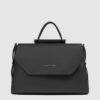 Borsa Piquadro Donna Satchel Porta Computer 14 In Pelle Circle Nera su linait