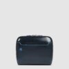 Borsello Piquadro Uomo Schermato in Pelle Blue Square Blu su linait
