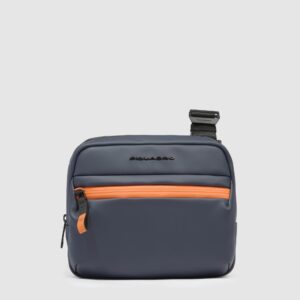 Borsello Piquadro Porta Tablet Mini in Tessuto Resistente Acqua Corner Blu su linait