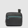 Borsello Piquadro Porta Tablet Mini in Tessuto Resistente Acqua Corner Nero su linait