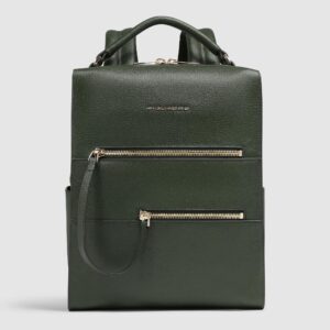 Zaino Piquadro Donna Porta Tablet In Pelle Patricia Verde su linait