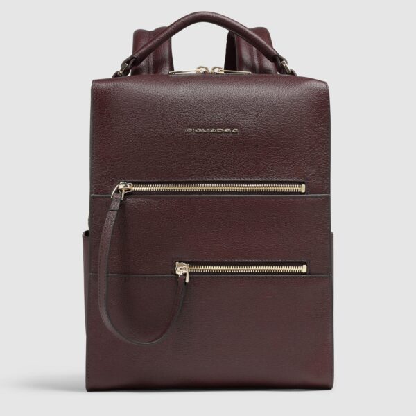 Zaino Piquadro Donna Porta Computer 14 In Pelle Patricia Bordeaux su linait