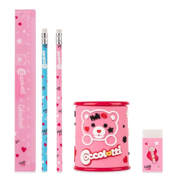 Kit Stationery Coccolotti Love Rosa su linait