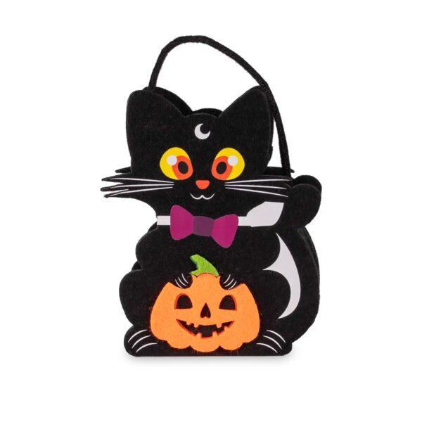 Borsa Halloween Colourbook Gatto Nero su linait