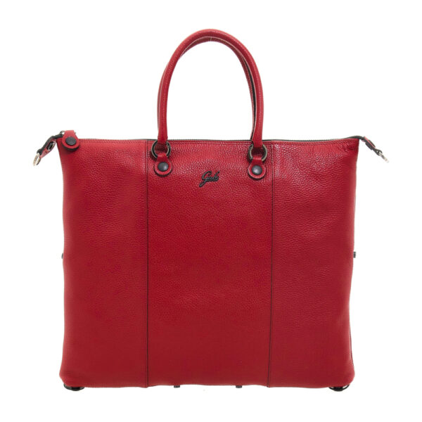 Shopper Trasformabile Gabs G3 PLUS in Pelle Martellata L Bull Fuoco su linait