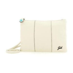 Pochette Gabs BEYONCE in Pelle di Vitello Panna Taglia M su linait