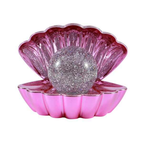 Lampada Conchiglia Rosa Metallizzato