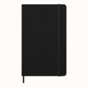 Agenda Settimanale Orizzontale 2026 Moleskine 13x21cm Rigida Nero su linait