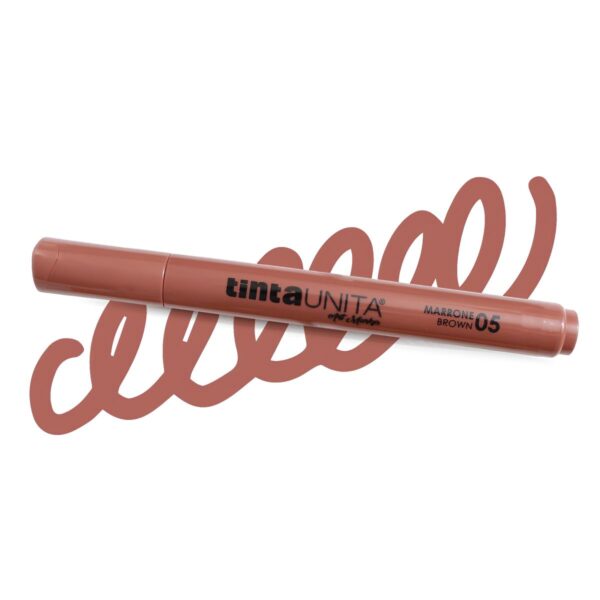 Pennarelli Acrilici tintaUNITA Art Marker tratto 1.8 - 4 Marrone su linait
