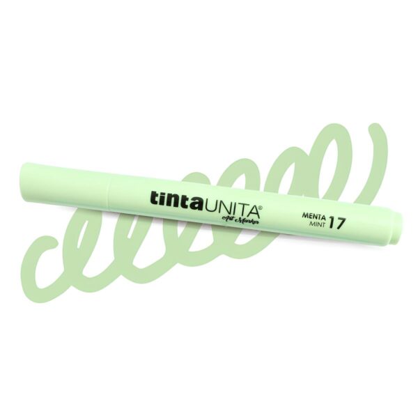 Pennarelli Acrilici tintaUNITA Art Marker tratto 1.8 - 4 Menta su linait