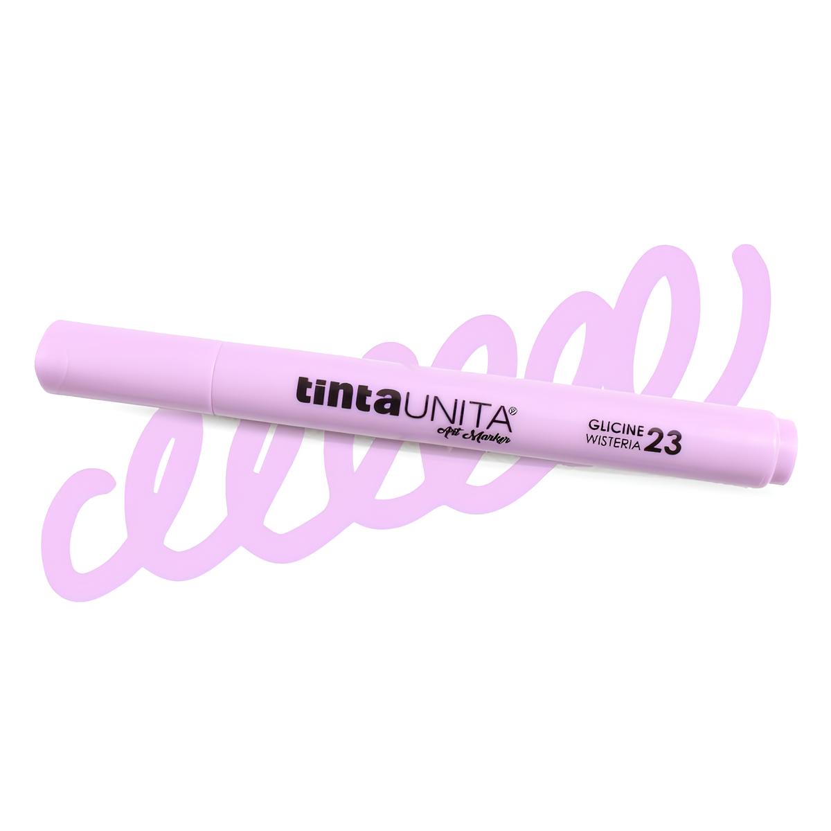 Pennarelli Acrilici tintaUNITA Art Marker tratto 1.8 - 4 Glicine su linait
