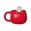 Tazza in Cermica con Charm Santa 13x8