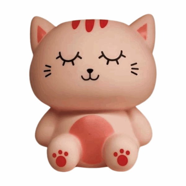Portapenne 3D Pink Cat