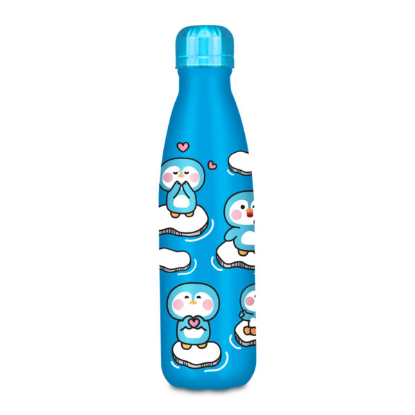 Borraccia Termica 500 ML Cartomania Chill & Refill Penguin su linait