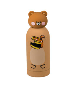Borraccia Termica Con Tappo Sagomato Chill & Refill 350ML Arancio su linait
