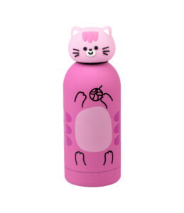 Borraccia Termica Con Tappo Sagomato Chill & Refill 350ML Kitten su linait