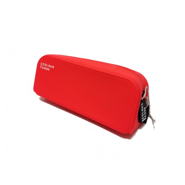 Astuccio Square in Silicone Colour Code by Seven Rosso su linait