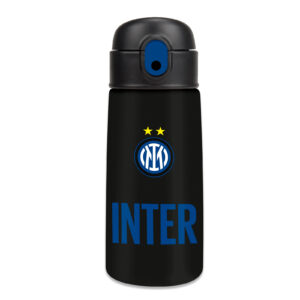 Borraccia Inter 460ML Inox 304 Termica con cannuccia su linait