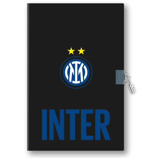 Diario Segreto Del Tifoso con Lucchetto Inter su linait