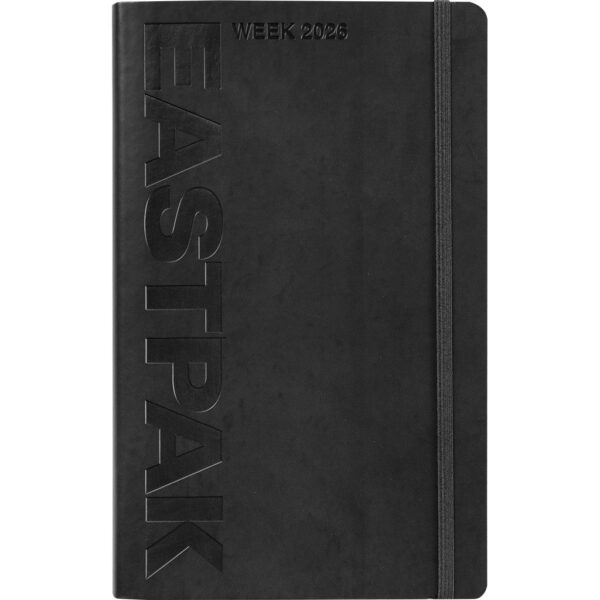 Agenda Settimanale Eastpak 2026 12 Mesi Large Nera 13x21 cm su linait