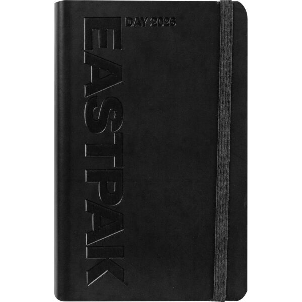 Agenda Giornaliera Eastpak 2026 12 Mesi Midi Nera 9x14 cm su linait