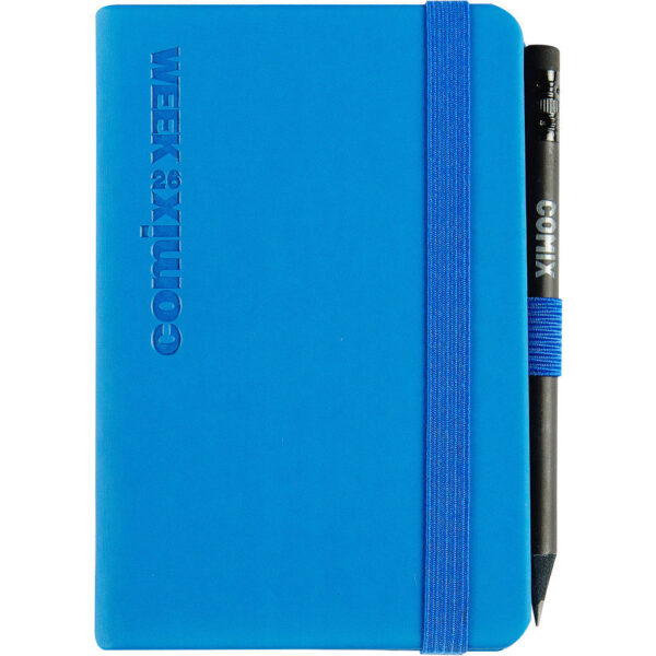 Agenda Settimanale Comix Classic 2026 12 Mesi Mini con Matita Blu 8.5x12 cm su linait