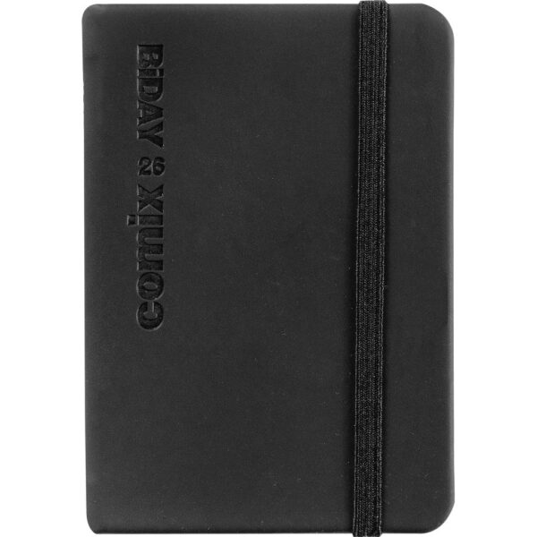 Agenda Bi-Giornaliera Comix Classic 2026 12 Mesi Small Nera 7x10.5cm su linait
