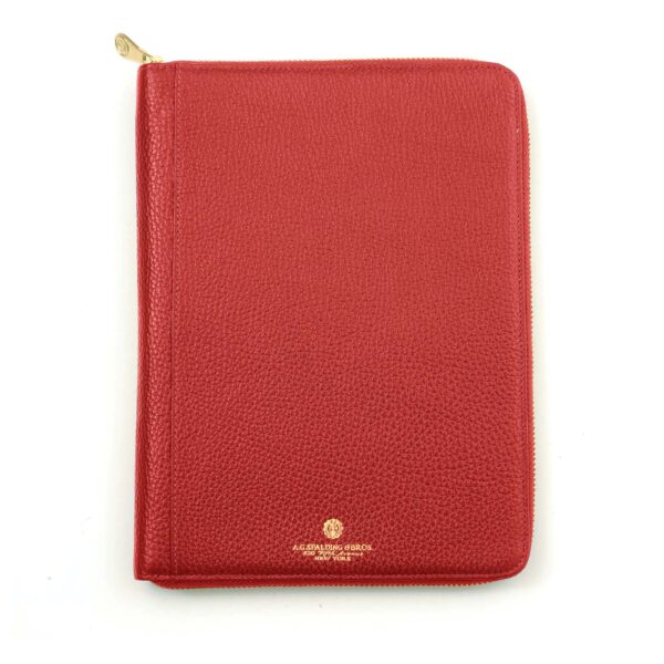 Agenda Settimanale in Pelle Tiffany Collection A.G.spalding Rosso su linait