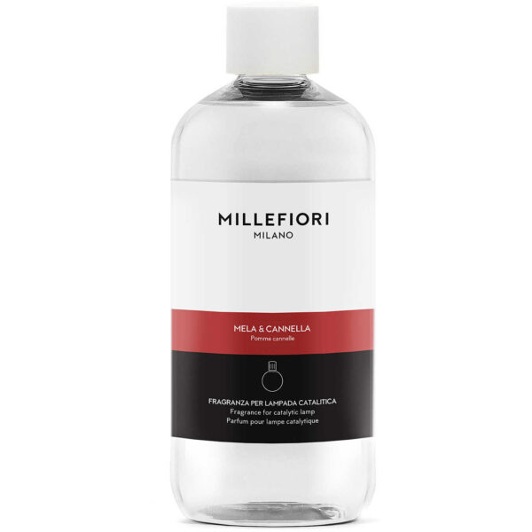 Ricarica per Diffusori Millefiori Milano 500ml fragranza Mela & Cannella su linait