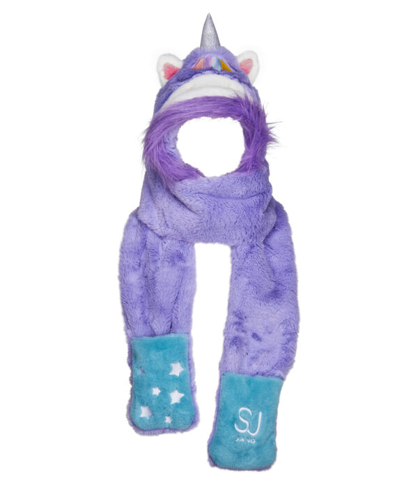 Cappello con Sciarpa SJ Gang Unicorno su linait