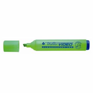 Evidenziatore Tratto Video Verde su linait