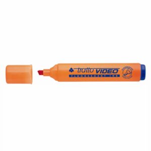 Evidenziatore Tratto Video Arancio su linait