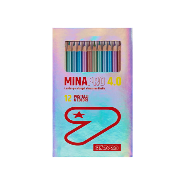 Pastelli Minapro 4.0 Metallizzati Scatola 12 Colori Seven su linait