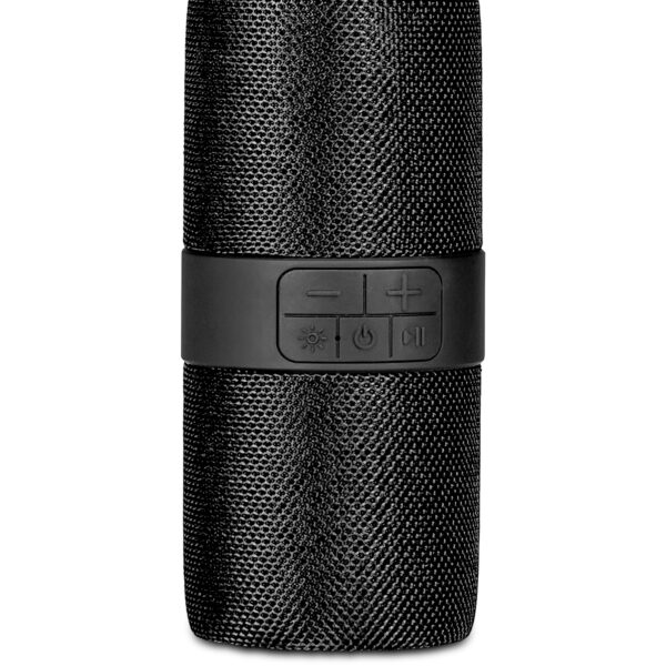 Seven Cassa Speaker Led con Wireless Earphones Bluetooth Nero su linait