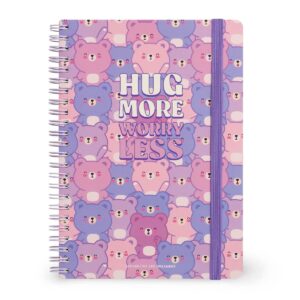 Quaderno Spiralato Formato A5 1 Rigo Teddy Bear su linait