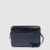 Pochette Piquadro Uomo Chiusura Impronta Digitale in Pelle Blue Square Blu su linait