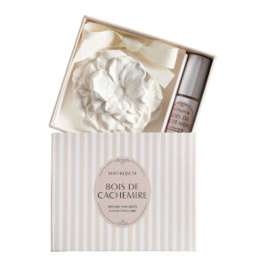 Cofanetto Gesso Fiore+Fragranza Concentrata 4ml Mathilde M Bois De Cachemire su linait