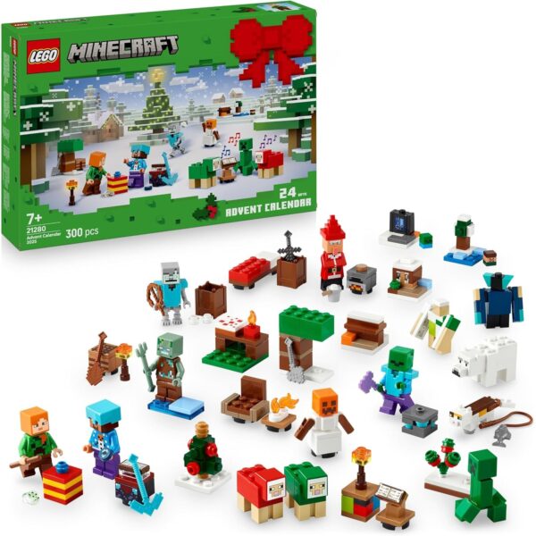 LEGO MINECRAFT Calendario dell'Avvento 2025 su linait